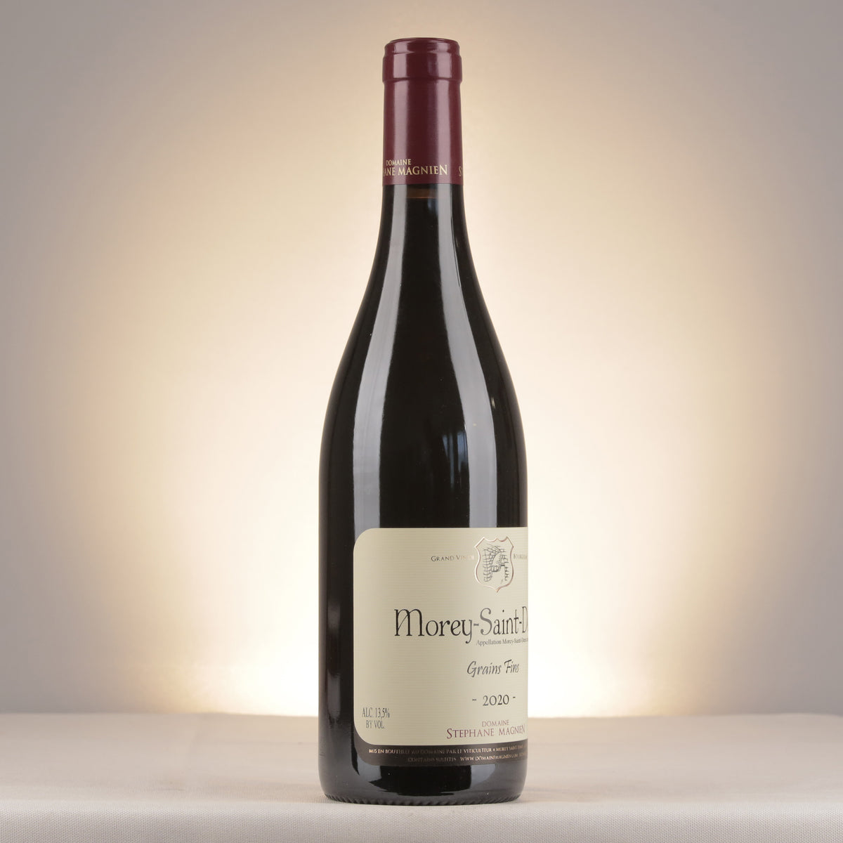 Stéphane Magnien Morey-Saint-Denis "Grains Fins" 2020 Bottle label