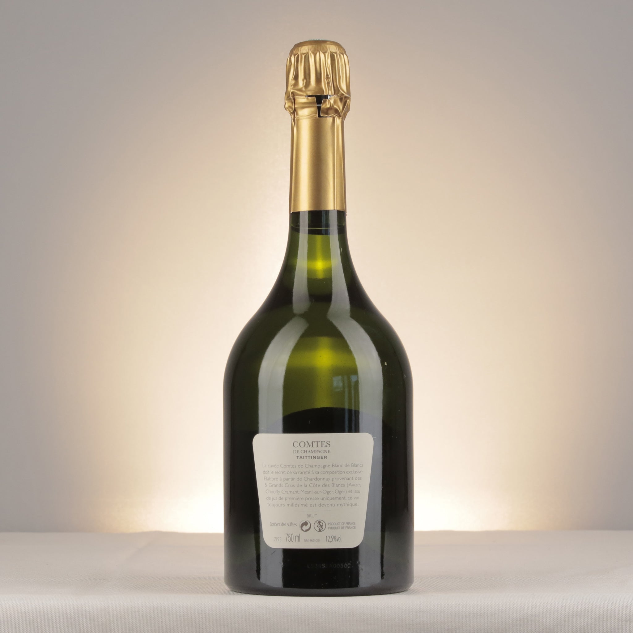 Champagne Taittinger Comtes de Champagne Blanc de Blancs Grand Cru