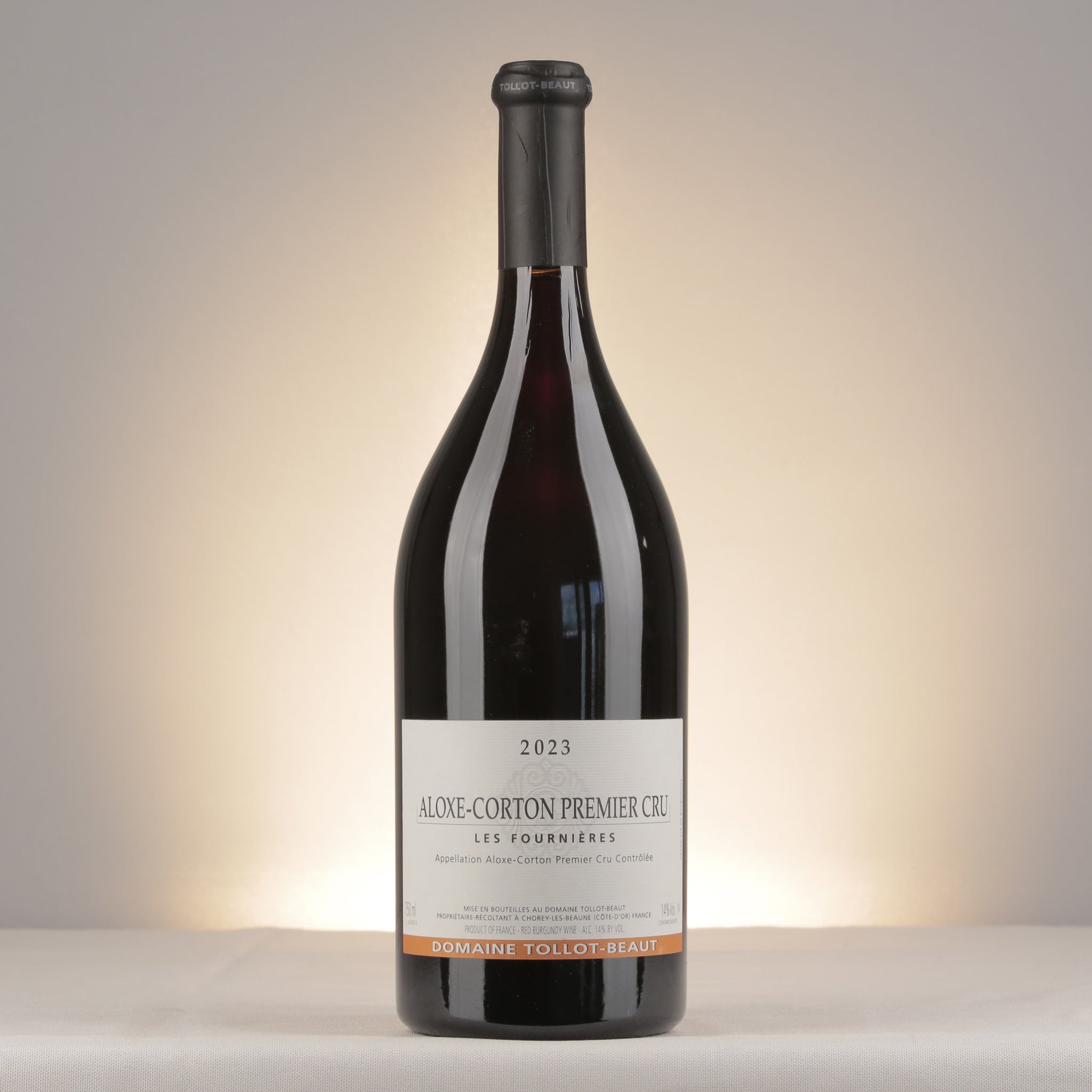 Tollot-Beaut Aloxe-Corton 1er Cru Les Fournières 2023 Bottle front