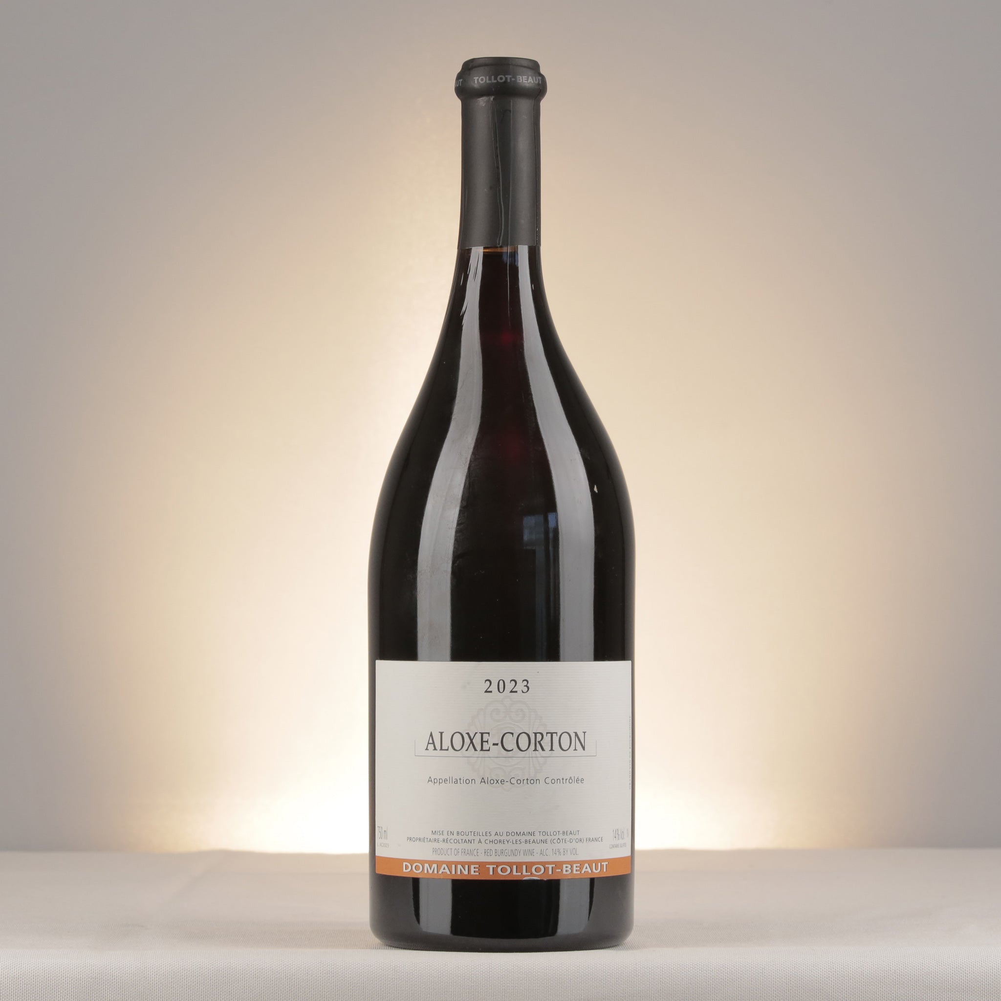 Tollot-Beaut Aloxe-Corton Rouge 2023 Bottle front