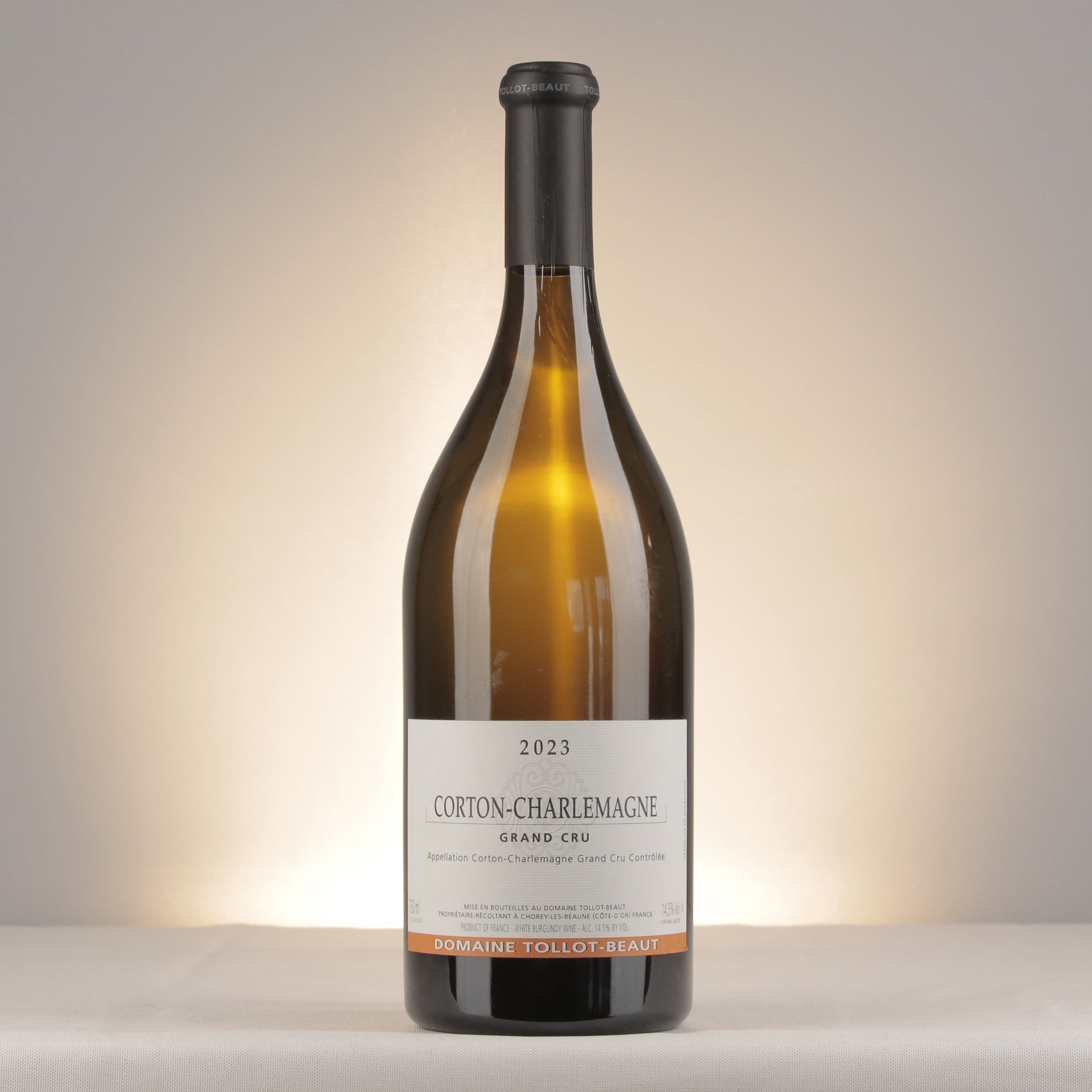 Tollot-Beaut Corton-Charlemagne Grand Cru 2023 Bottle front