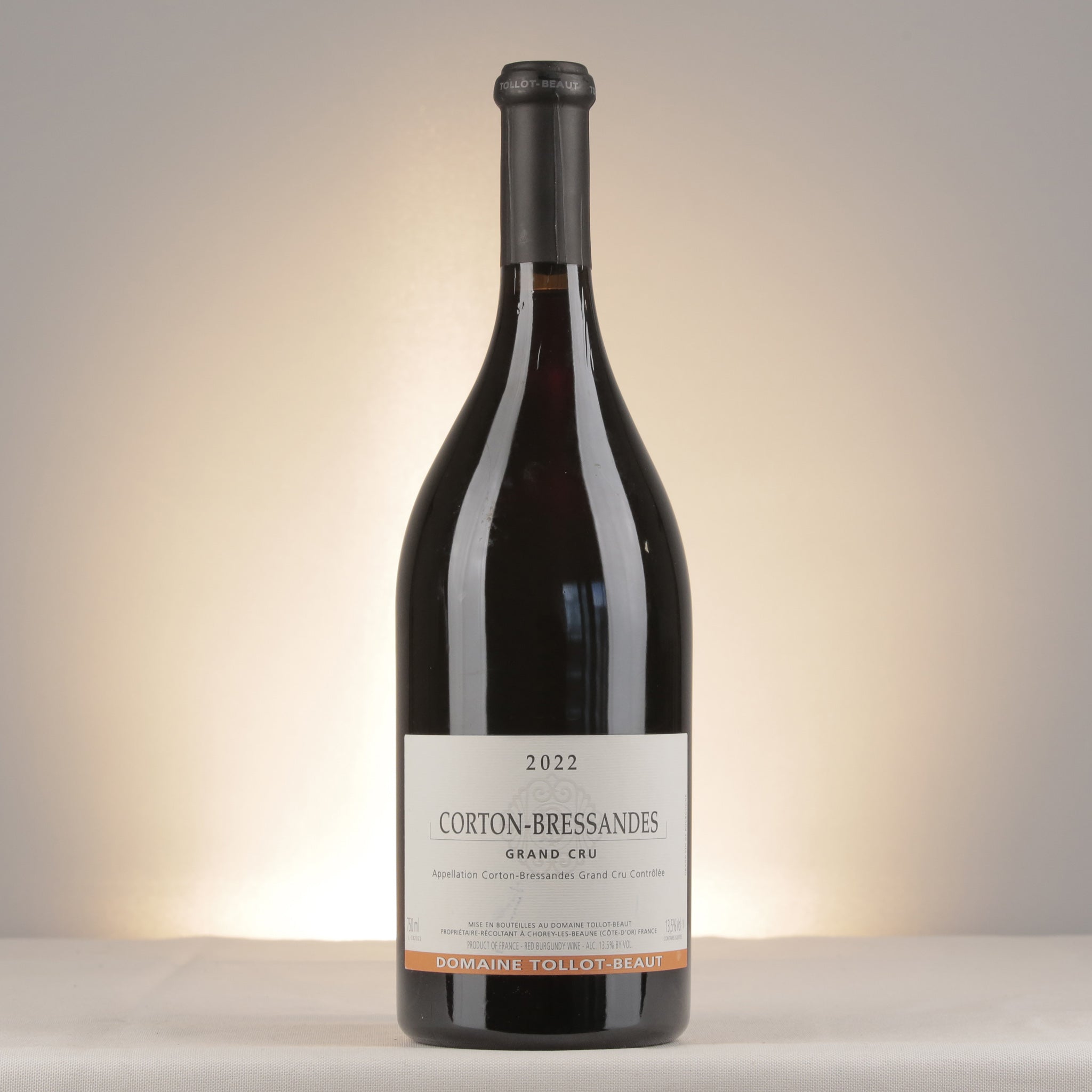 Tollot-Beaut Corton Grand Cru Les Bressandes 2022 Bottle front