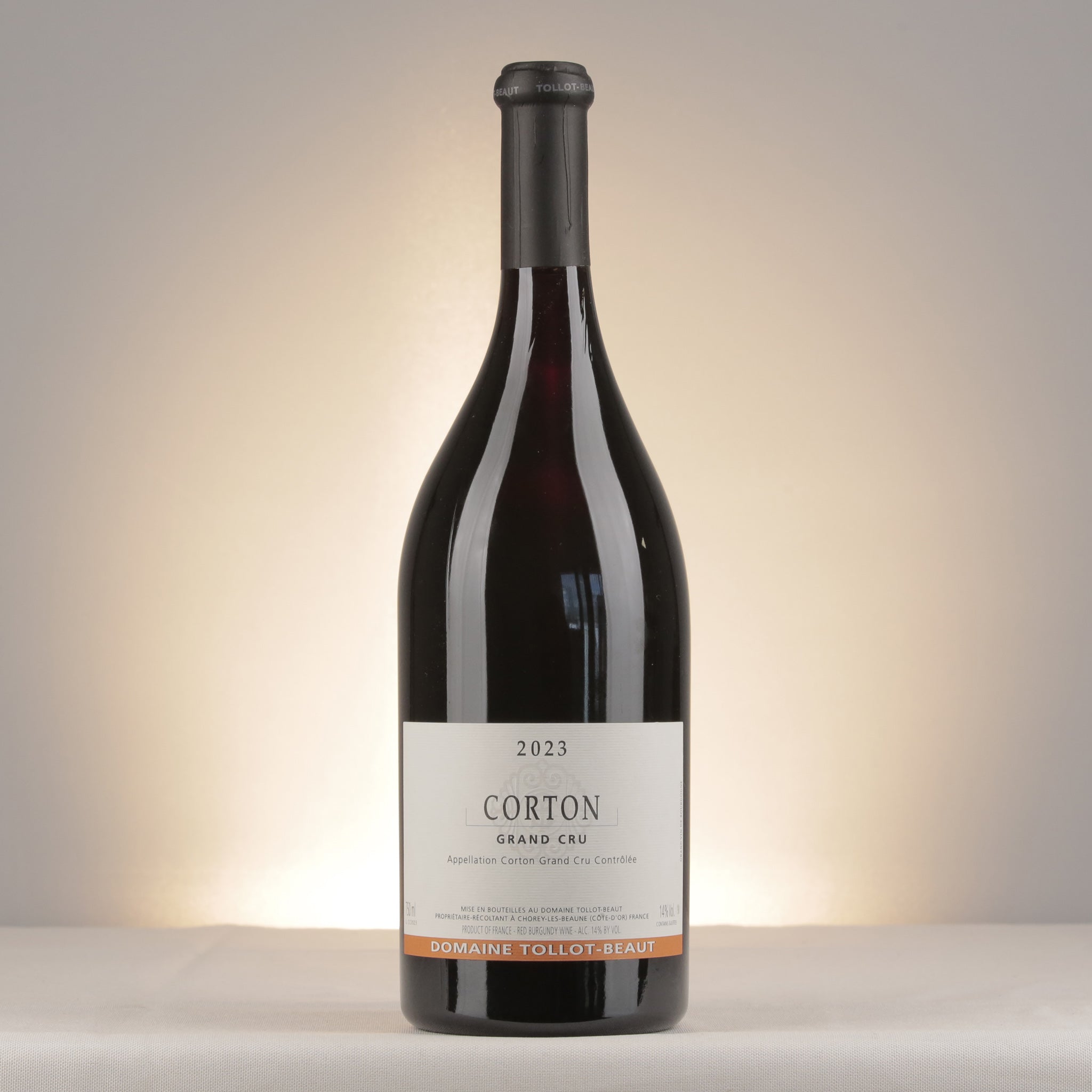 Tollot-Beaut Corton Grand Cru Rouge 2023 Bottle front