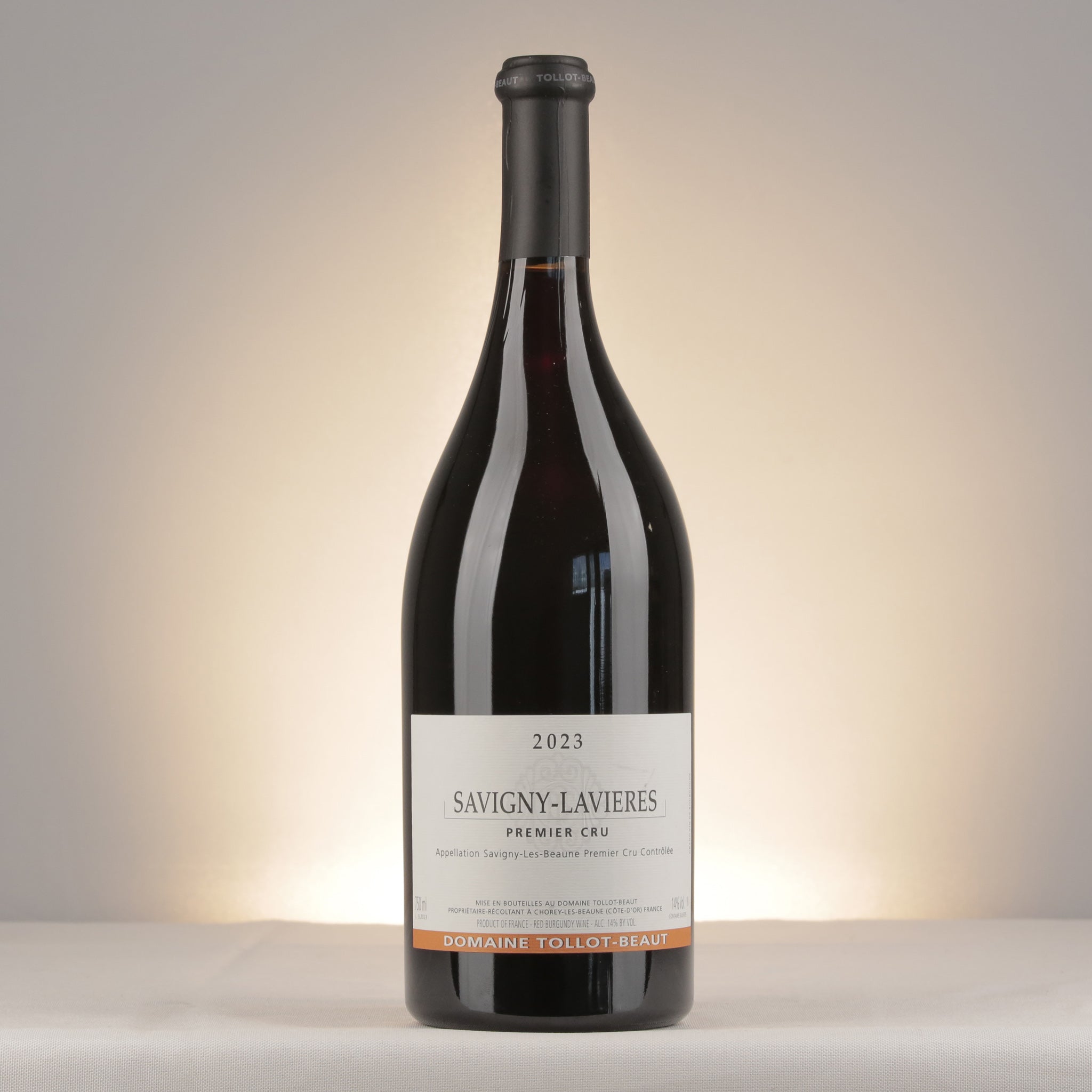 Tollot-Beaut Savigny-les-Beaune 1er Cru Les Lavieres 2023 Bottle front