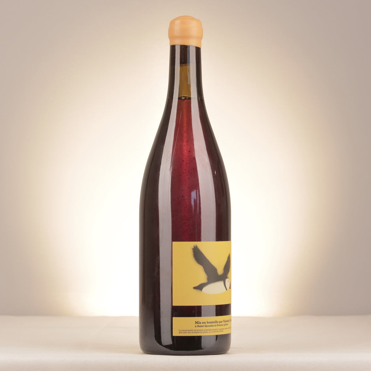 Valentin Vallès Lundi Rosé VdF 2019 Bottle turned right
