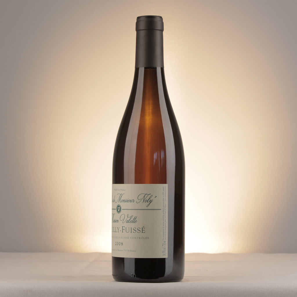 Valette Pouilly-Fuissé Le Clos de Monsieur Noly Vieilles Vignes 2008 Bottle detail