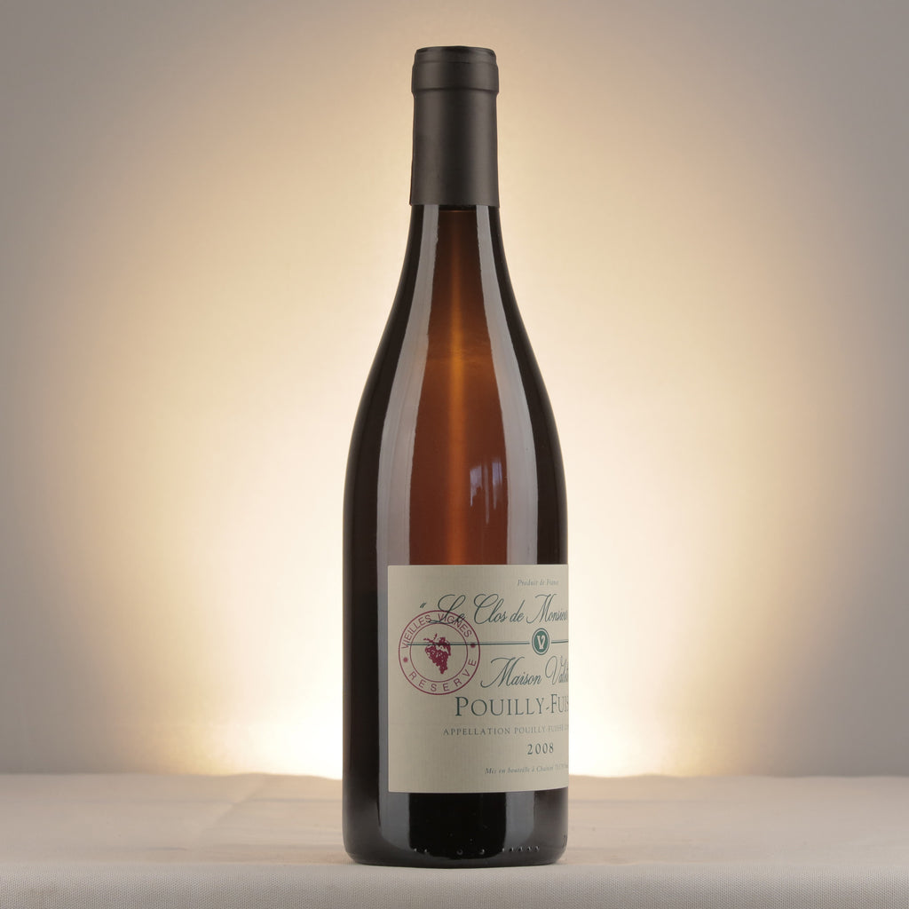 Valette Pouilly-Fuissé Le Clos de Monsieur Noly Vieilles Vignes 2008 Bottle label