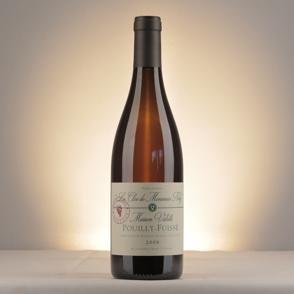 Valette Pouilly-Fuissé Le Clos de Monsieur Noly Vieilles Vignes 2008 Bottle front