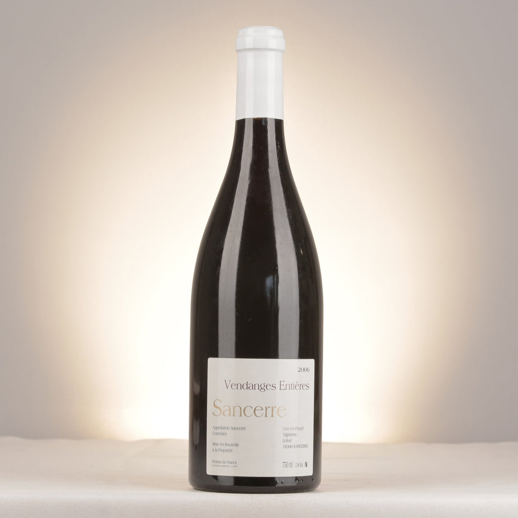 Vincent Pinard Sancerre Vendanges Entières 2006 Bottle front