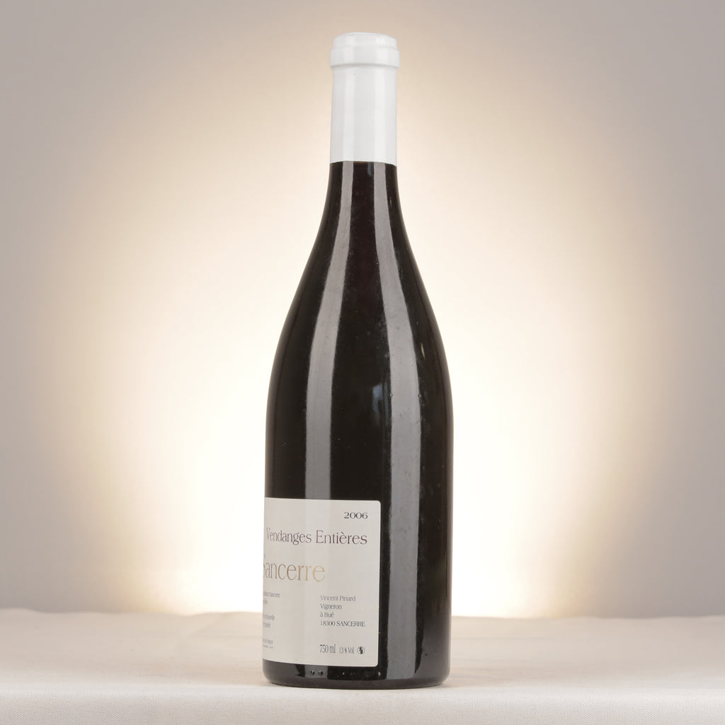 Vincent Pinard Sancerre Vendanges Entières 2006 Bottle turned left