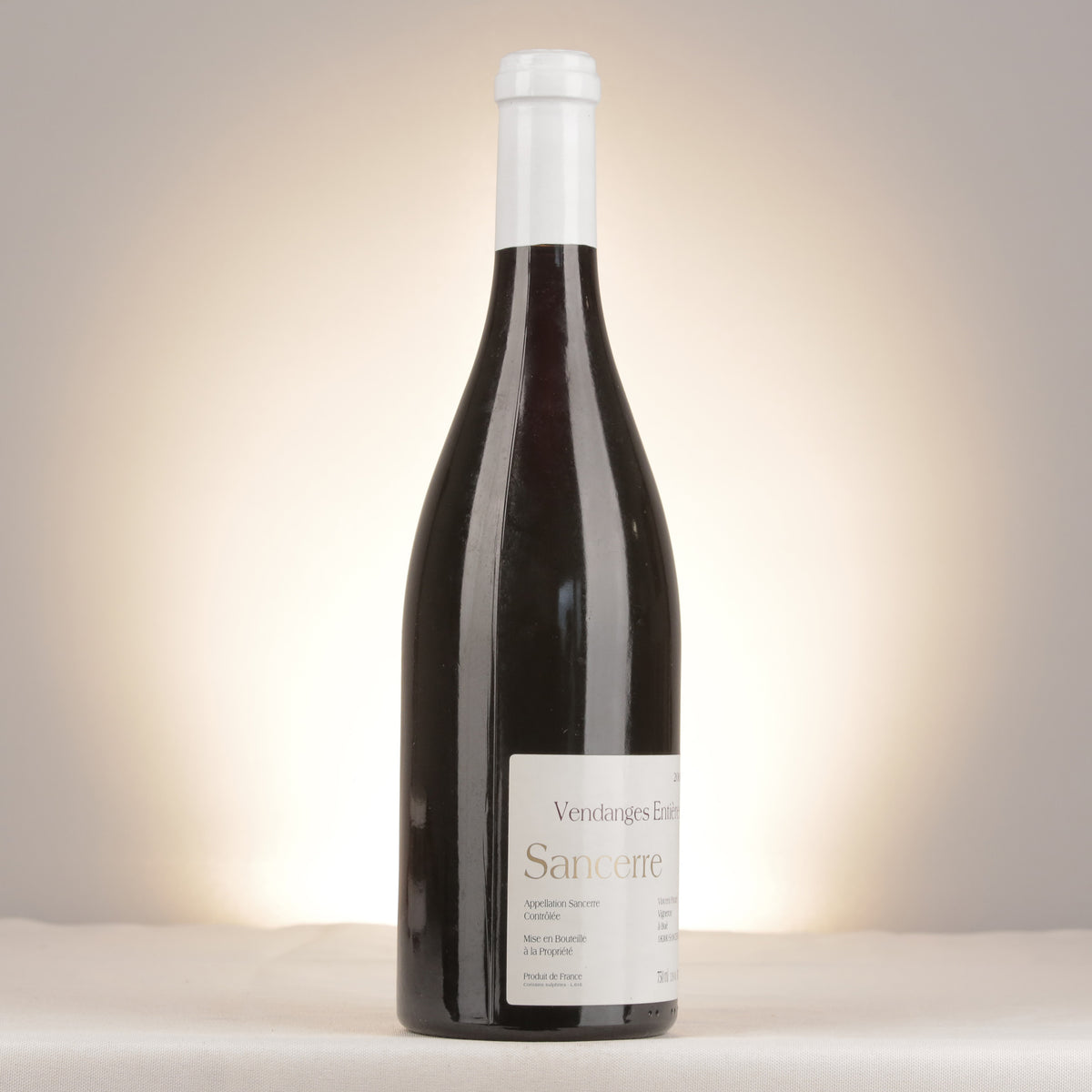 Vincent Pinard Sancerre Vendanges Entières 2006 Bottle turned right