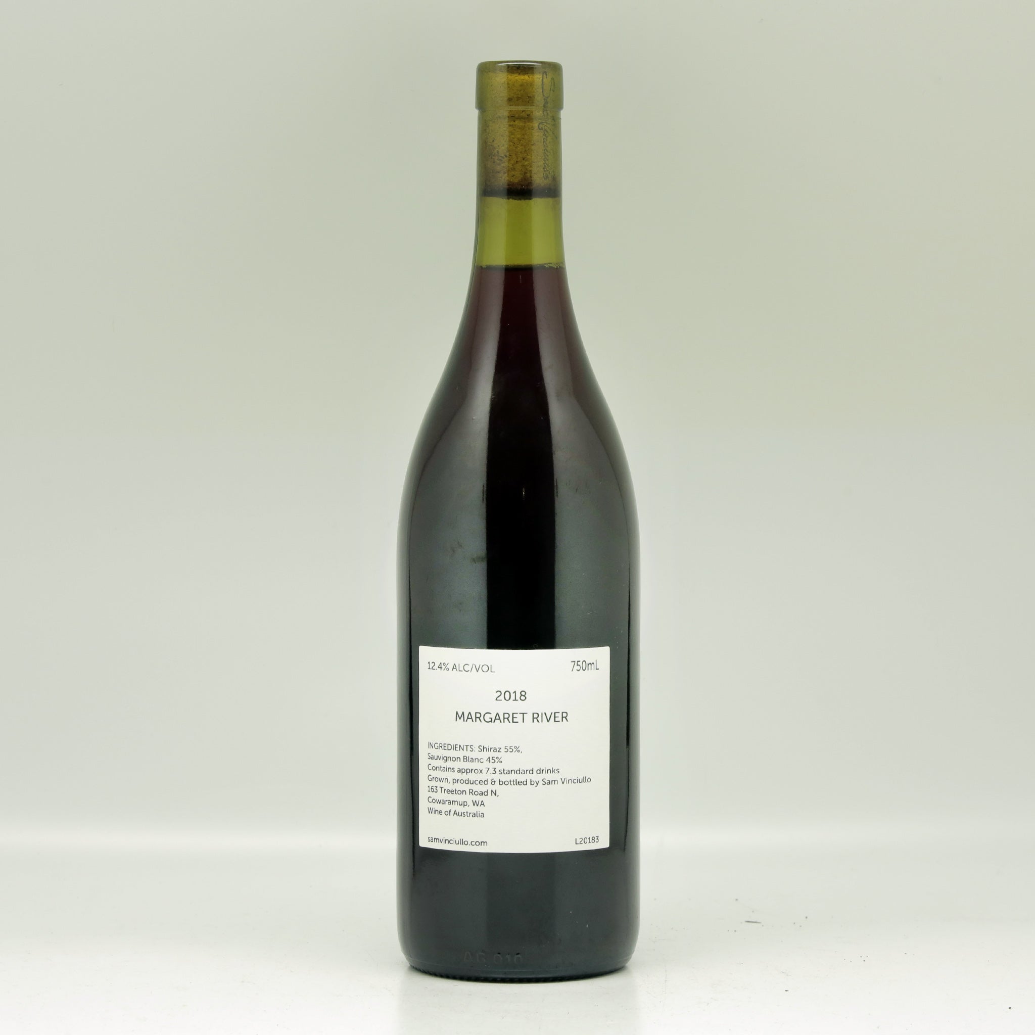 Sam Vinciullo Margaret River "Red/White" 2018 Red wine Bottle