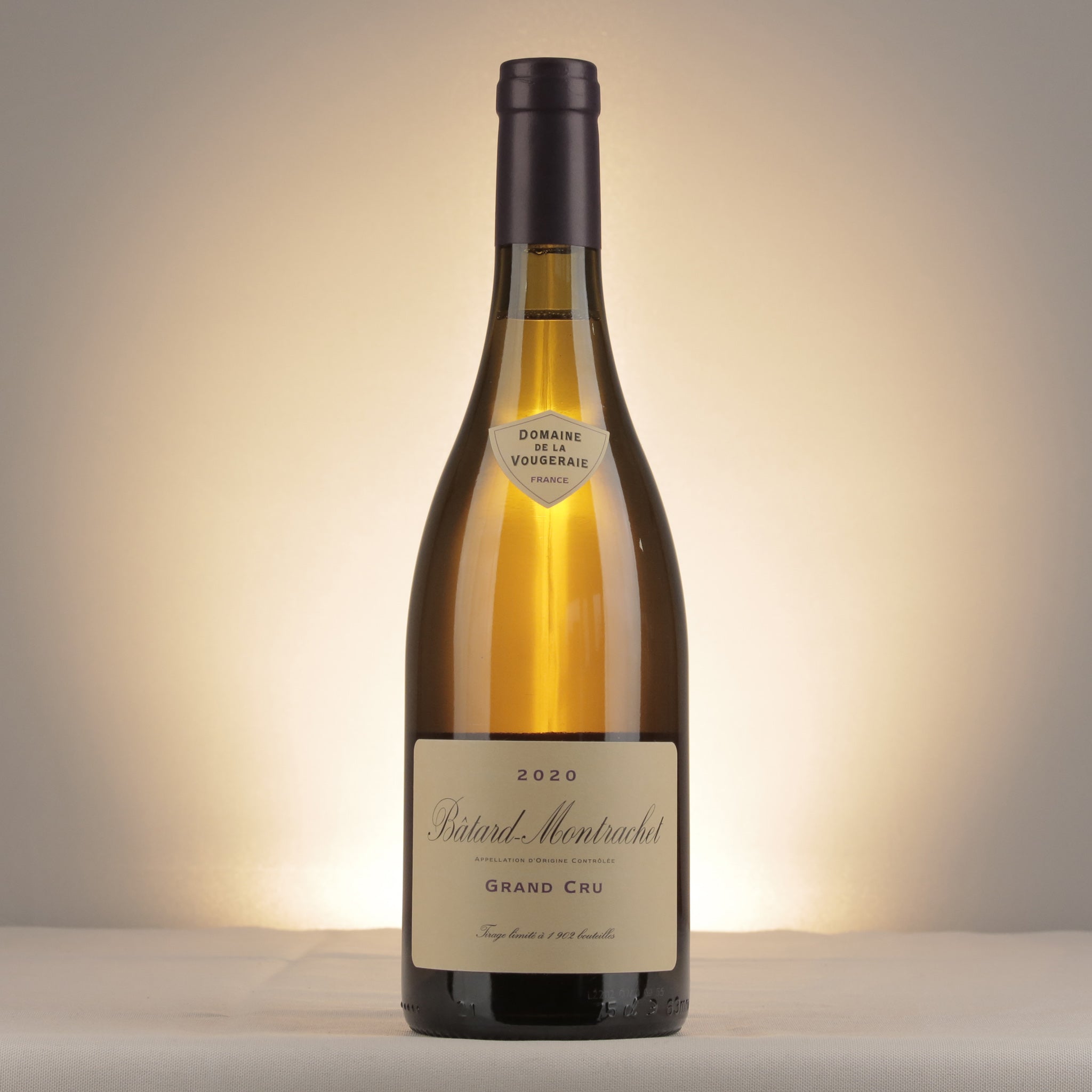 La Vougeraie Bâtard-Montrachet Grand Cru 2020 Bottle front