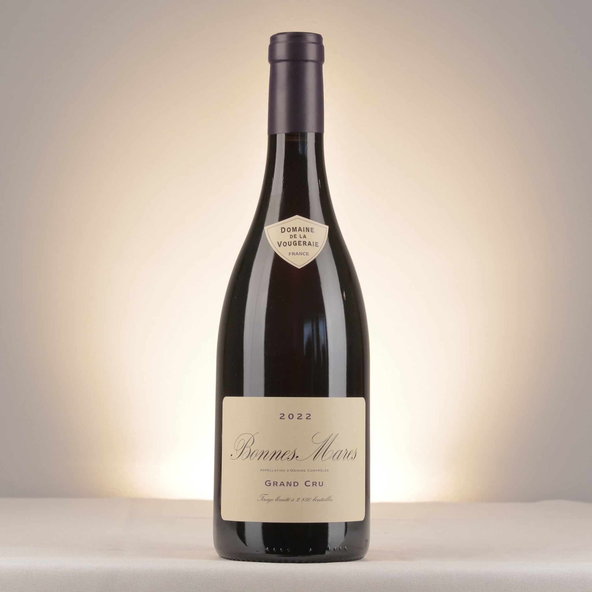 La Vougeraie Bonnes Mares Grand Cru 2022 Bottle front